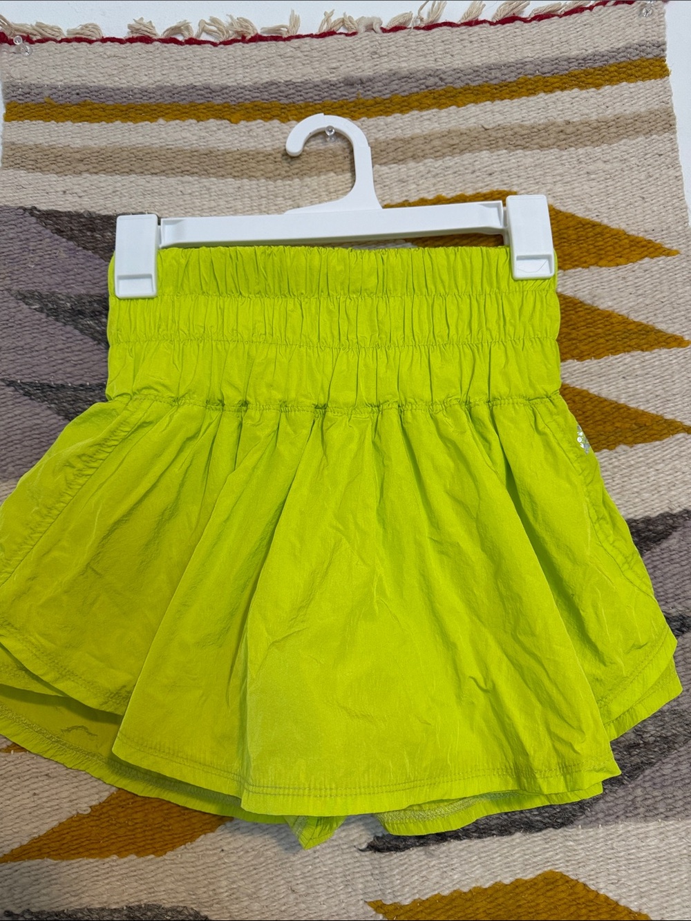FP Movement by Free People Neon Lime Green Skort